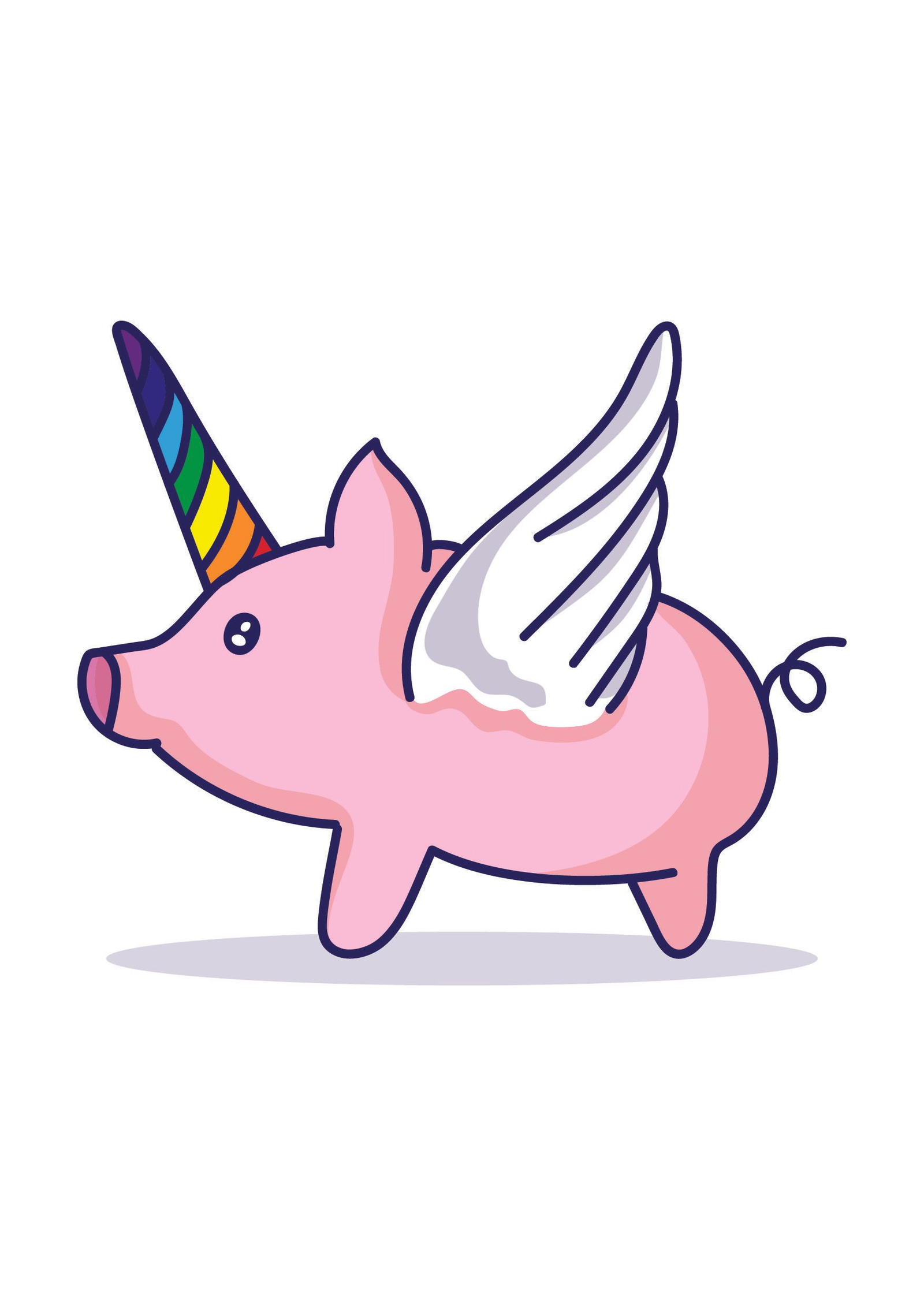 como desenhar um unicórnio passo a passo fácil