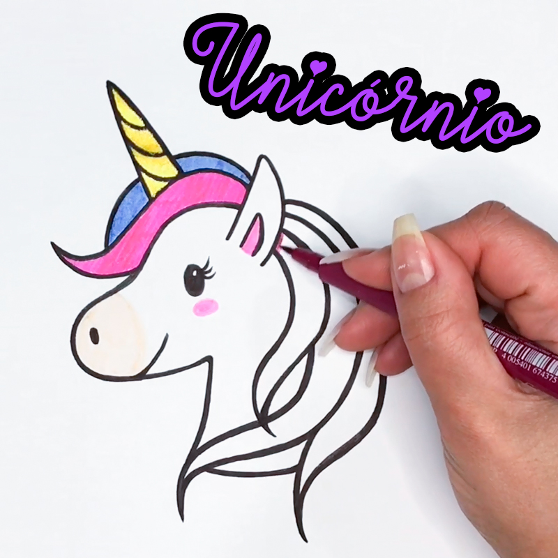 desenhar unicórnio no celular