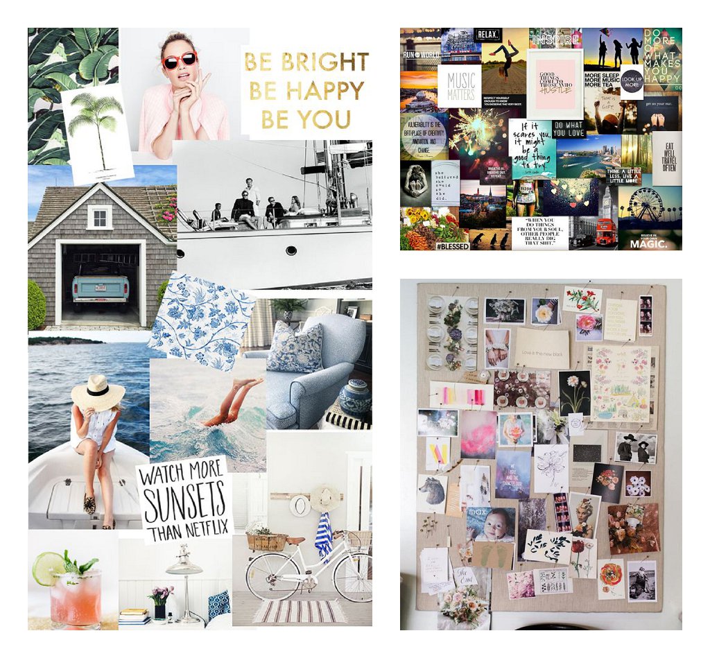 erros comuns ao fazer um vision board