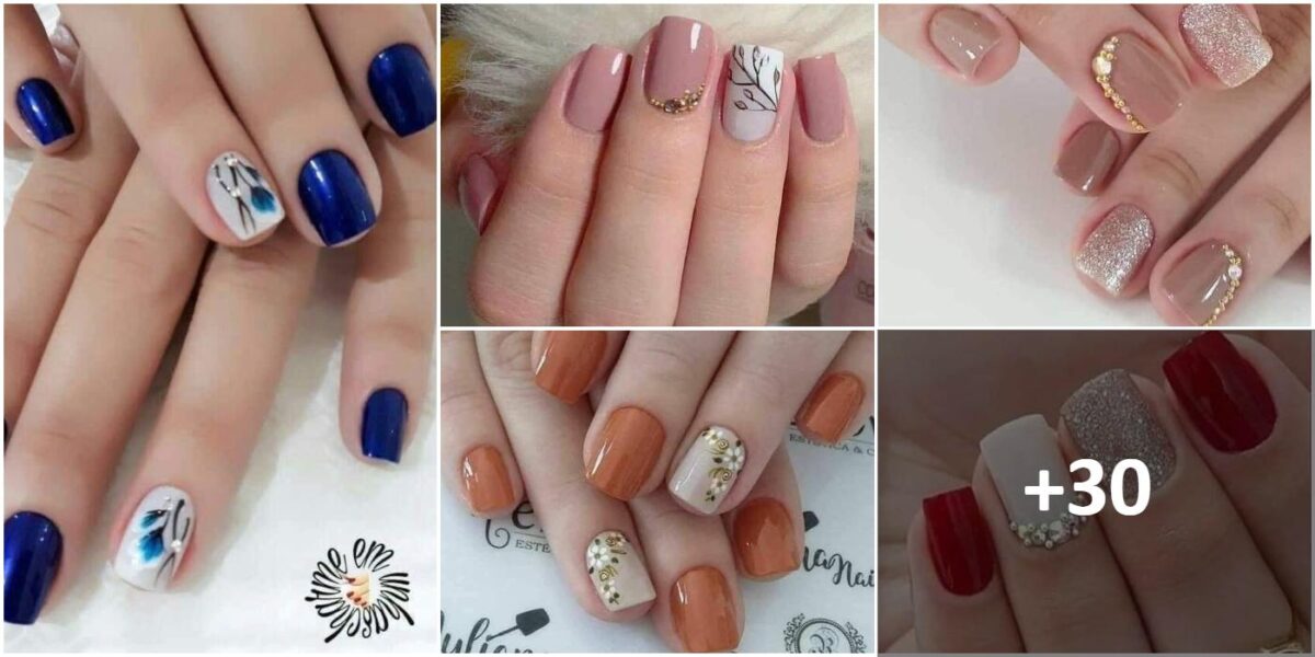 cores de esmalte para unhas curtas