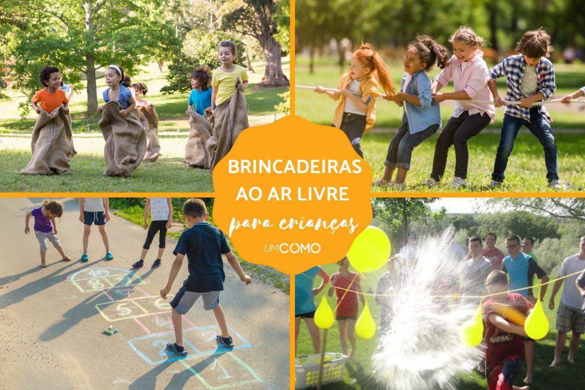 brincadeiras livres no quintal