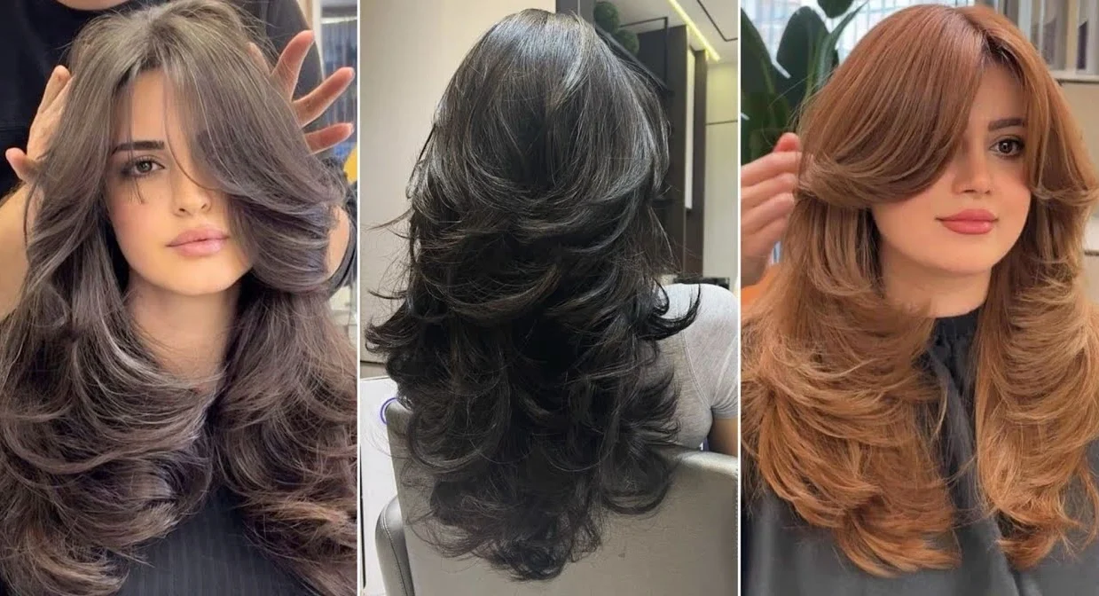 butterfly cut para cabelo ondulado