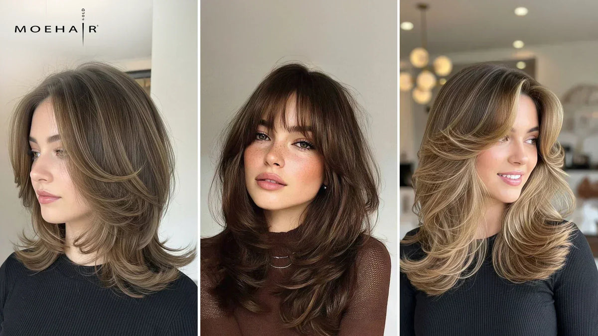 butterfly cut para cabelo ondulado