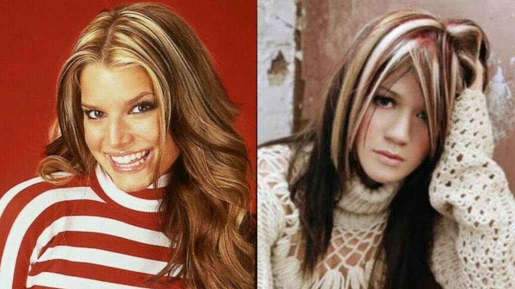 tendências cabelo 2000s