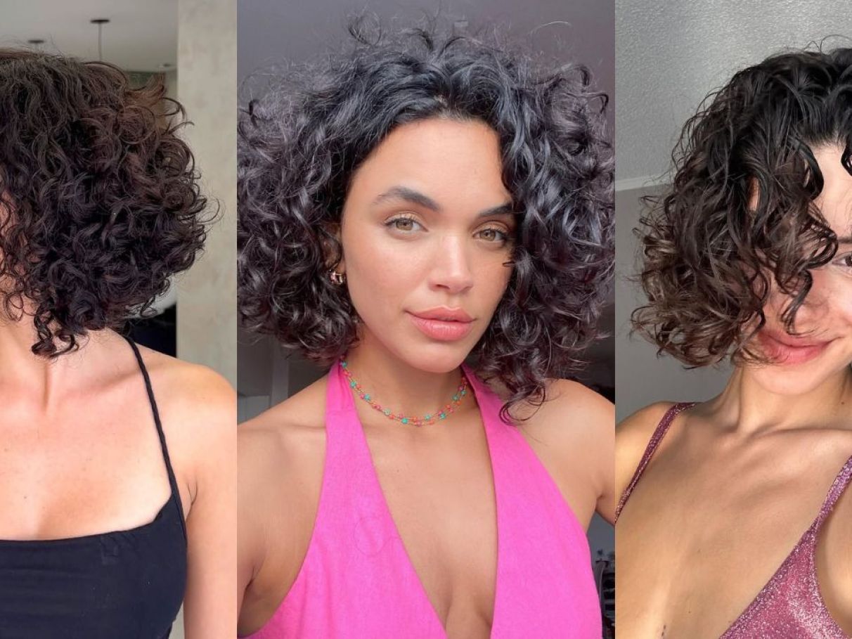 corte pixie cacheado curto