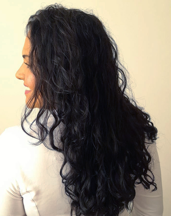 cabelo ondulado 2C