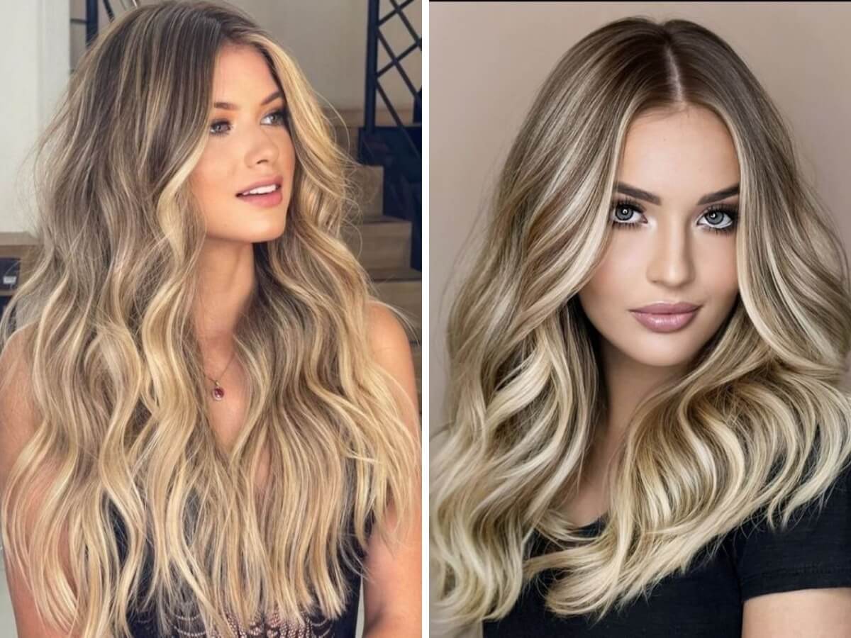 luzes em cabelo curto