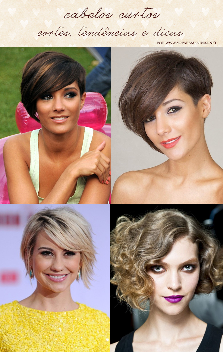estilos de cabelo curto