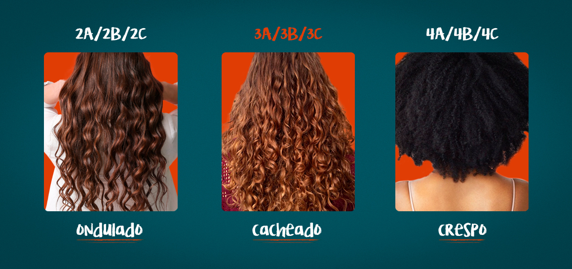 cabelo ondulado natural