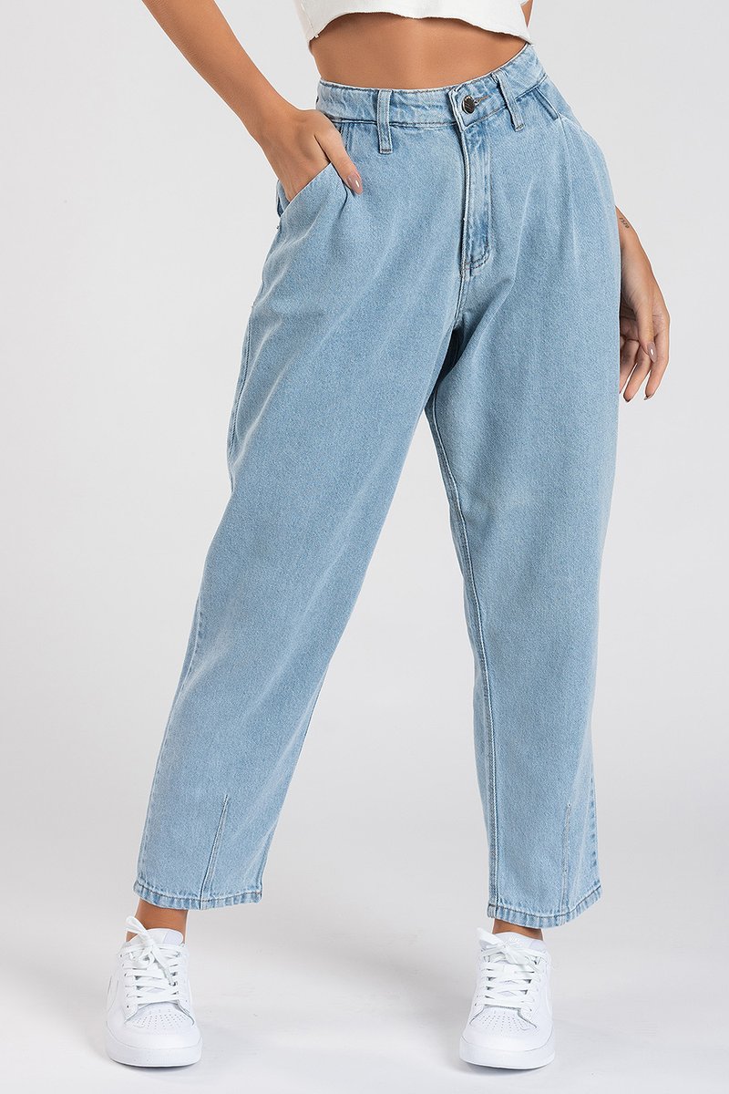 como usar calça baggy feminina
