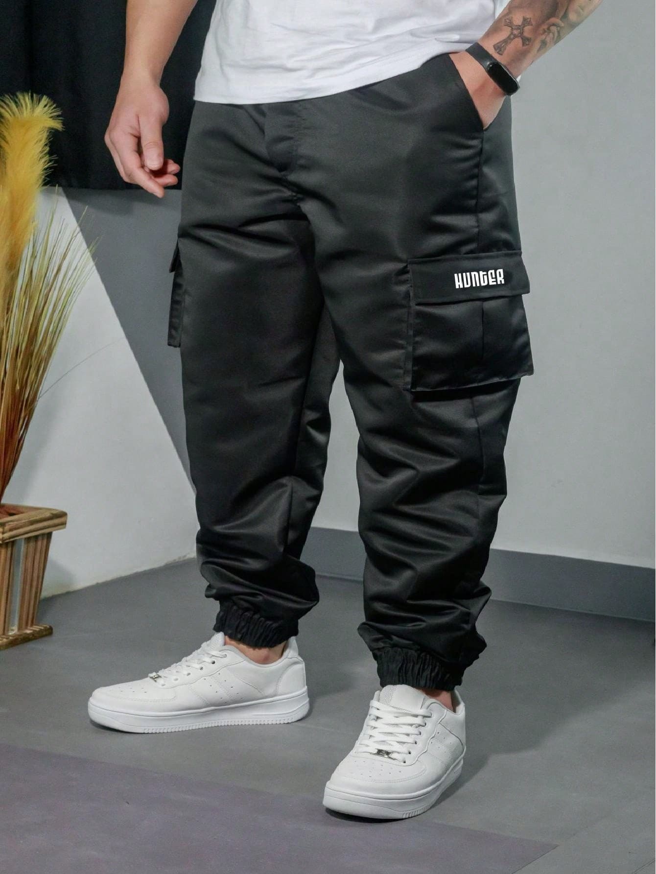 calça com bolsos