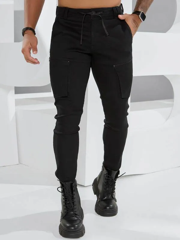 calça cargo jeans