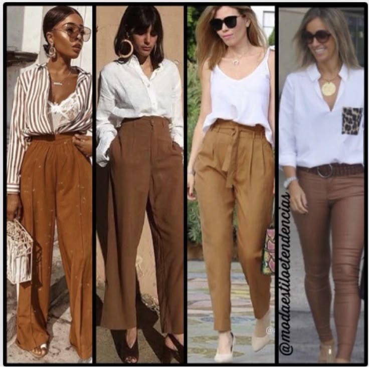 calça marrom cargo