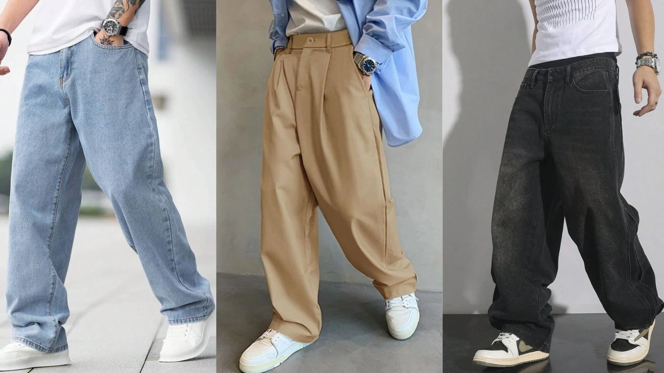 looks com calça pantalona
