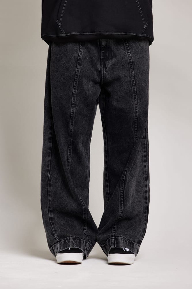 calça wide leg cintura alta