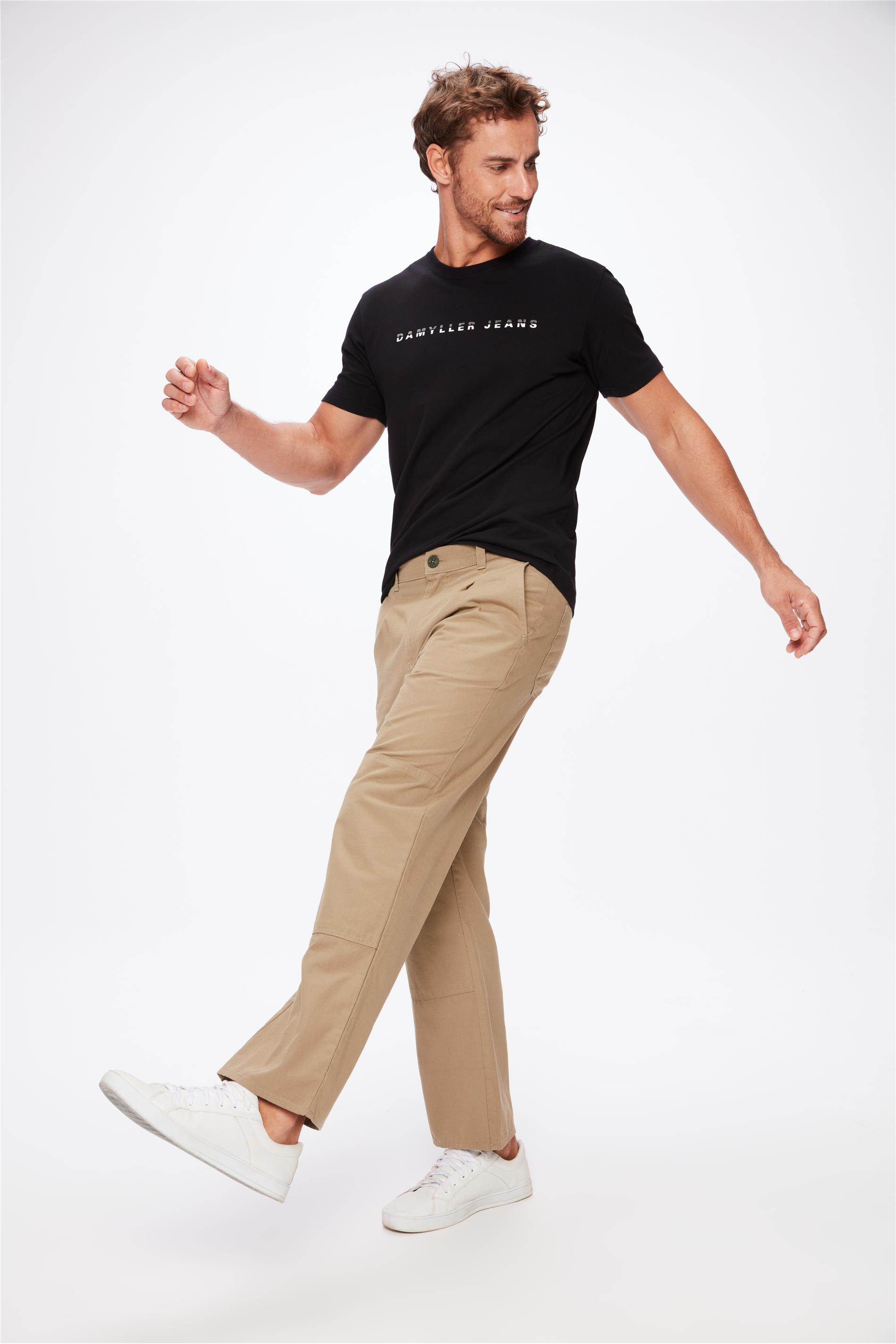 calça wide leg cintura alta