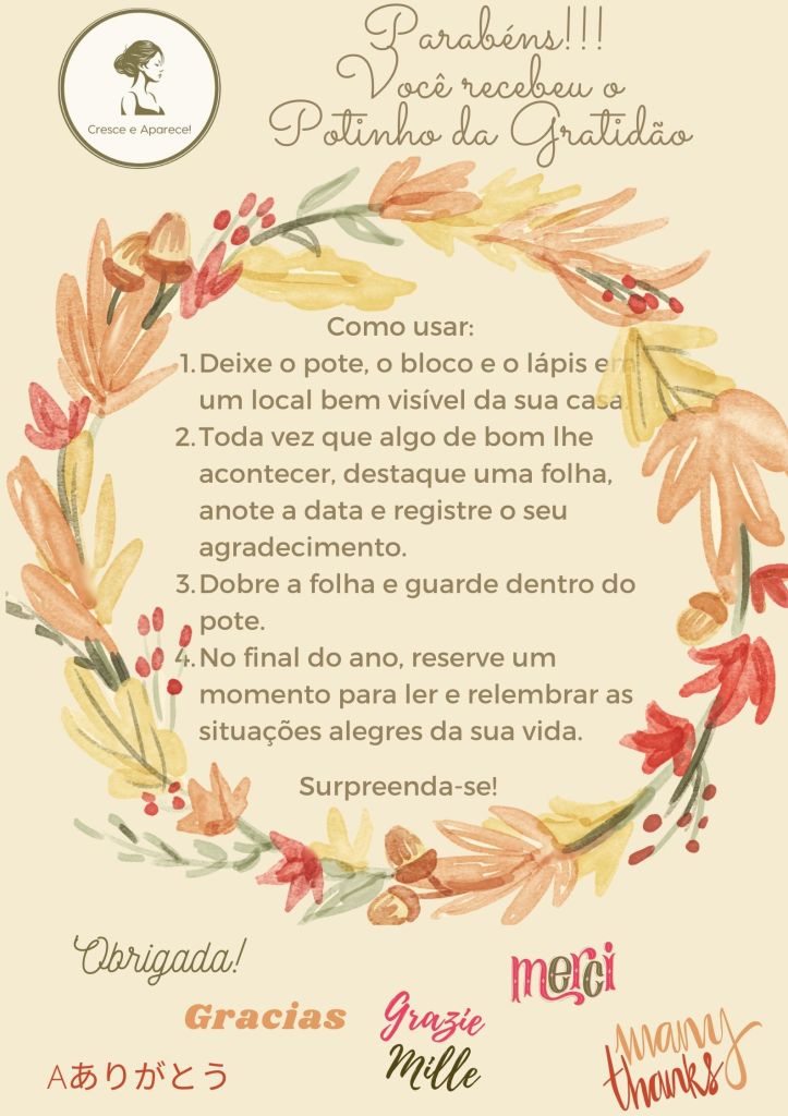 pote da gratidão criativo para imprimir