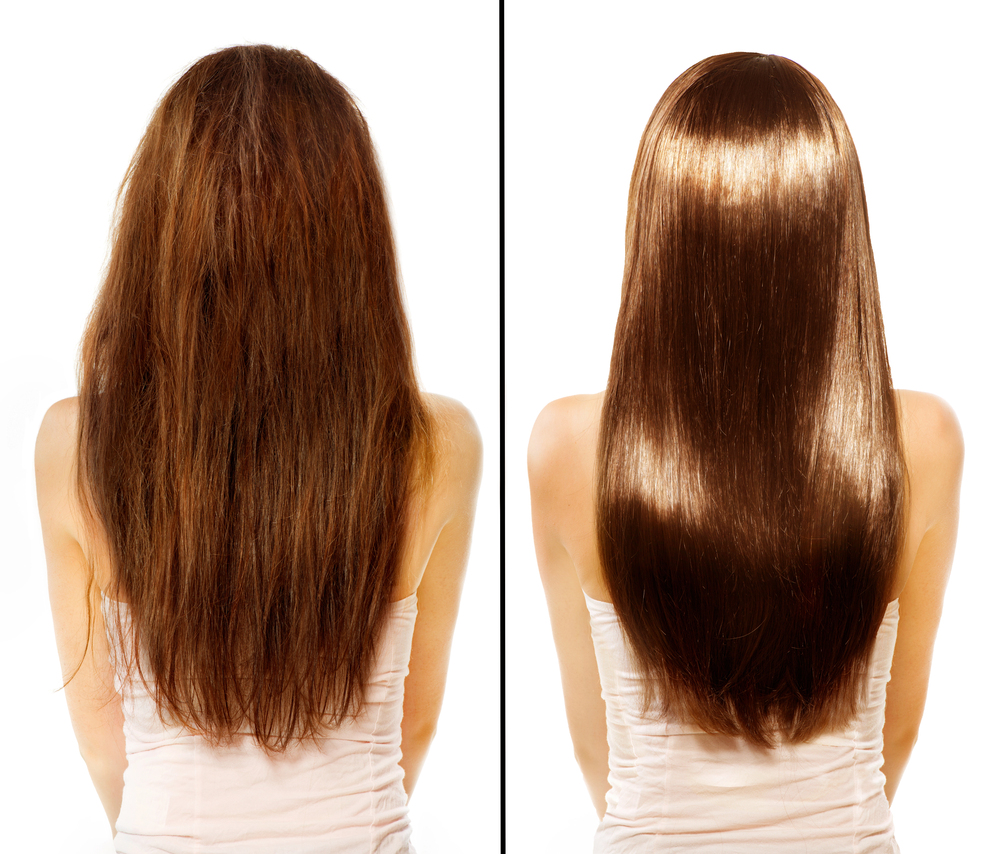 como deixar o cabelo liso rápido