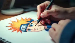 Como fazer o desenho do Naruto em 7 passos simples (mesmo sem talento)