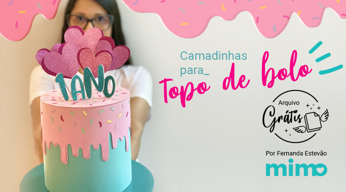 como fazer topo de bolo no canva