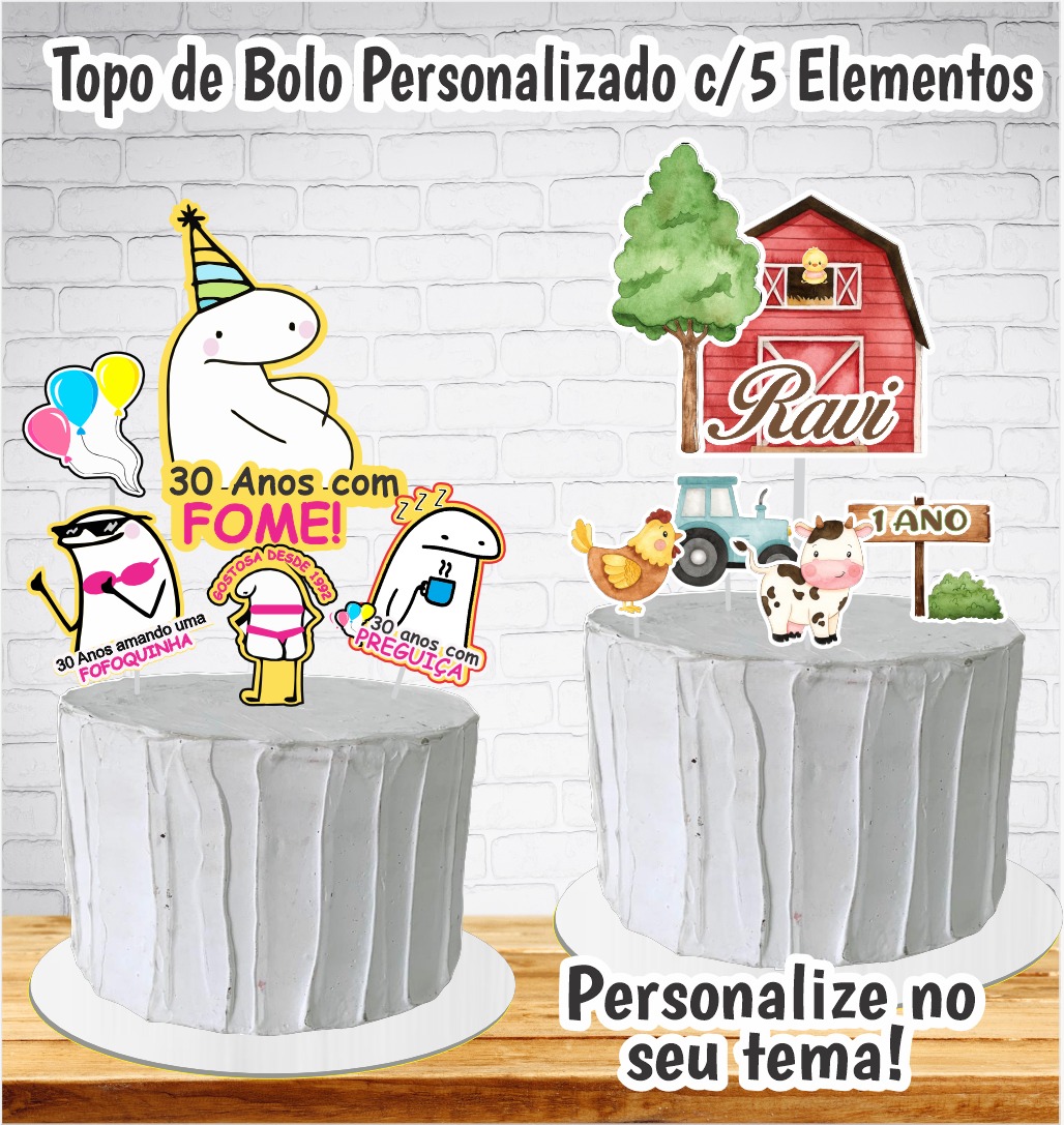 como fazer topo de bolo passo a passo