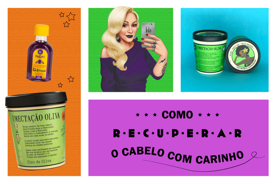 como tirar umectação do cabelo