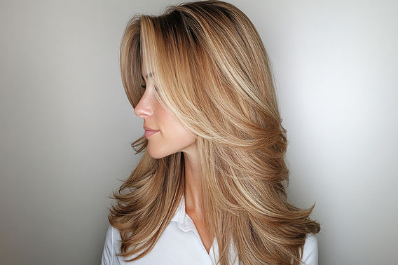 corte butterfly para cabelo pesado