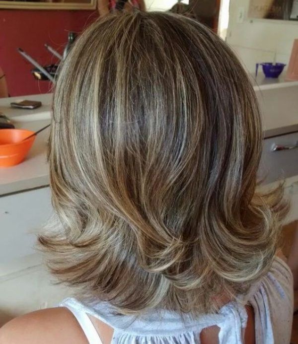 corte médio para rejuvenescer