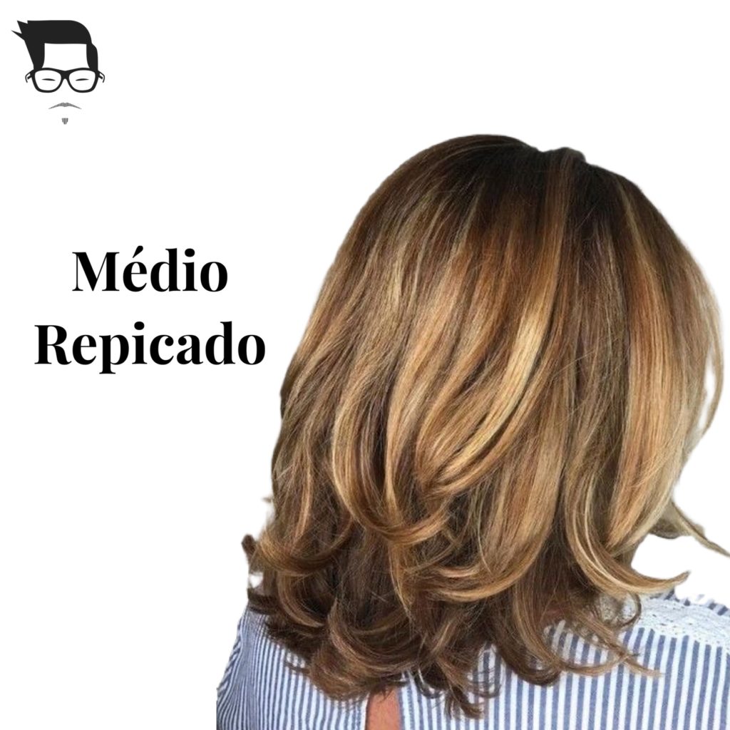 corte médio para rejuvenescer