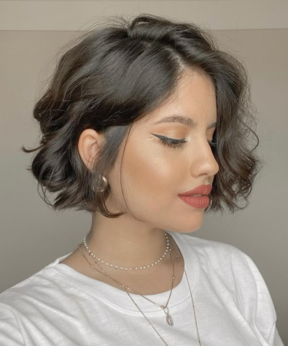 corte em camadas cabelo ondulado