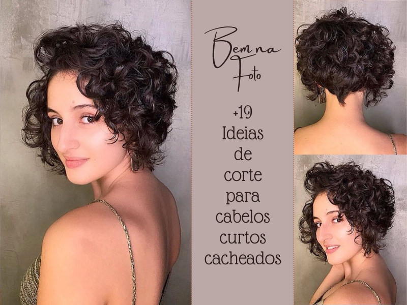 transição capilar corte curto cacheado