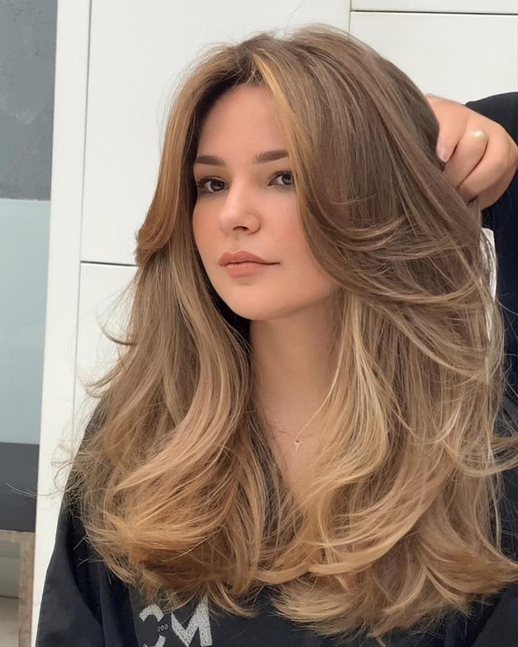 corte butterfly cabelo médio