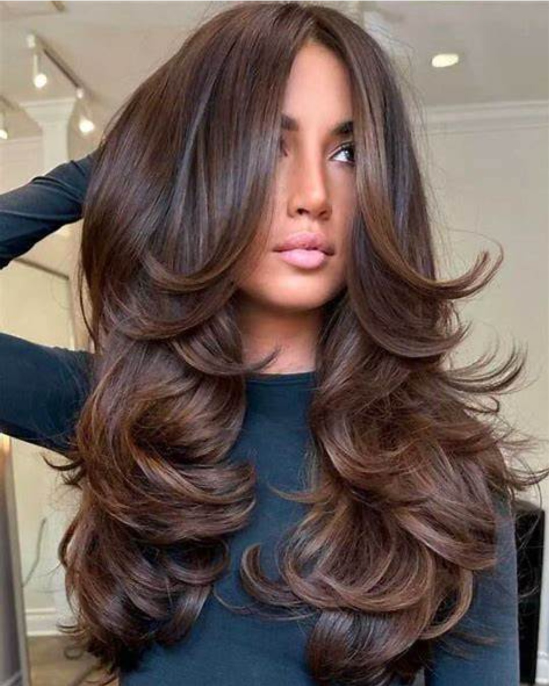 corte butterfly para rosto quadrado