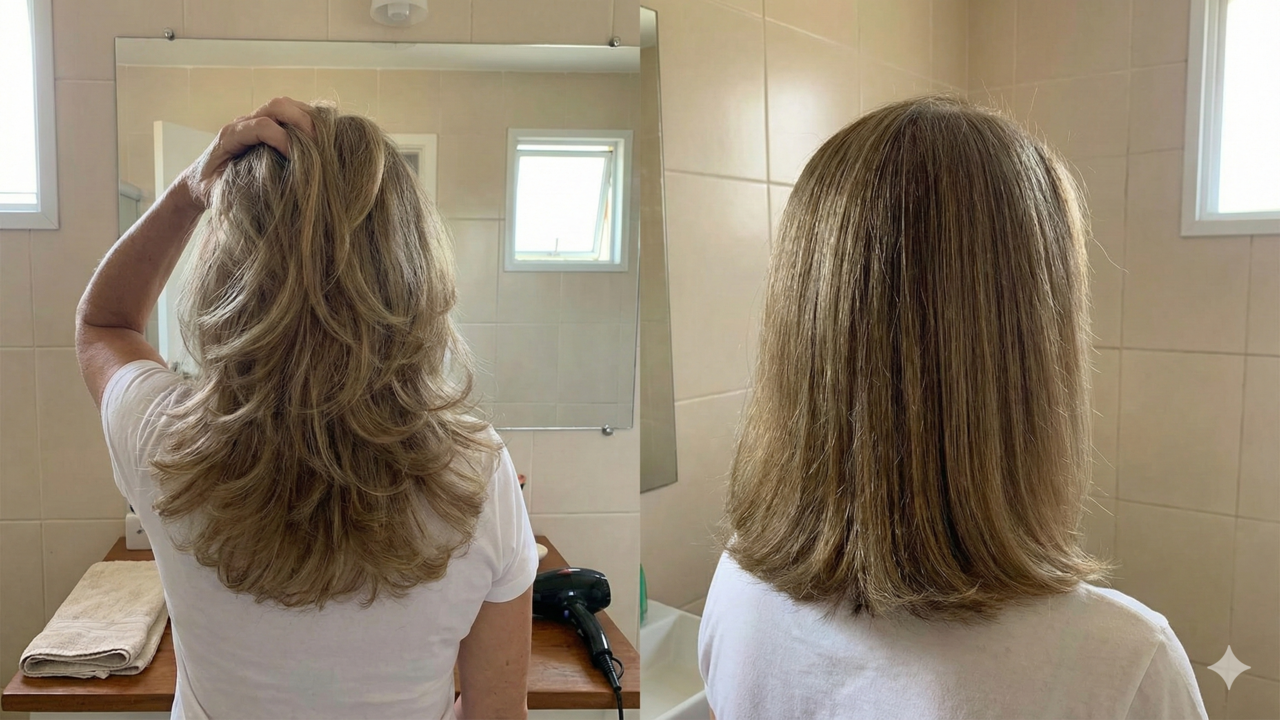 chanel para cabelo liso