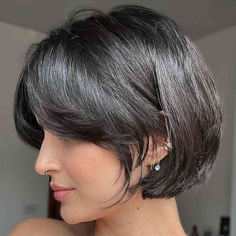 cabelo curto cacheado estilos