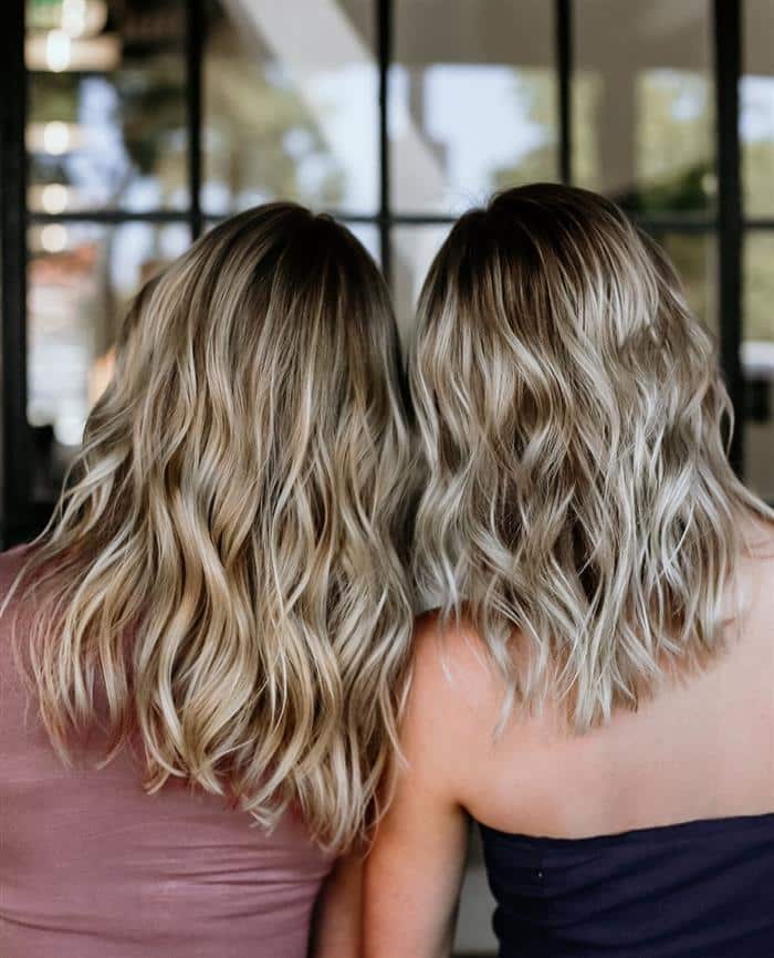 corte de cabelo médio feminino com franja