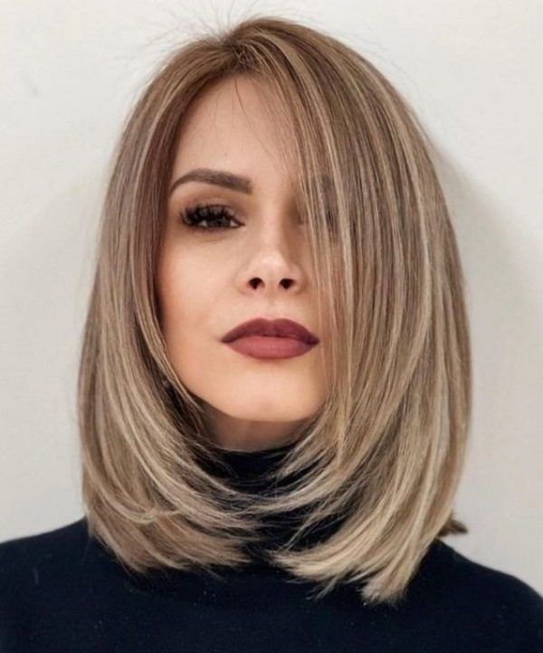 melhores cortes cabelo médio