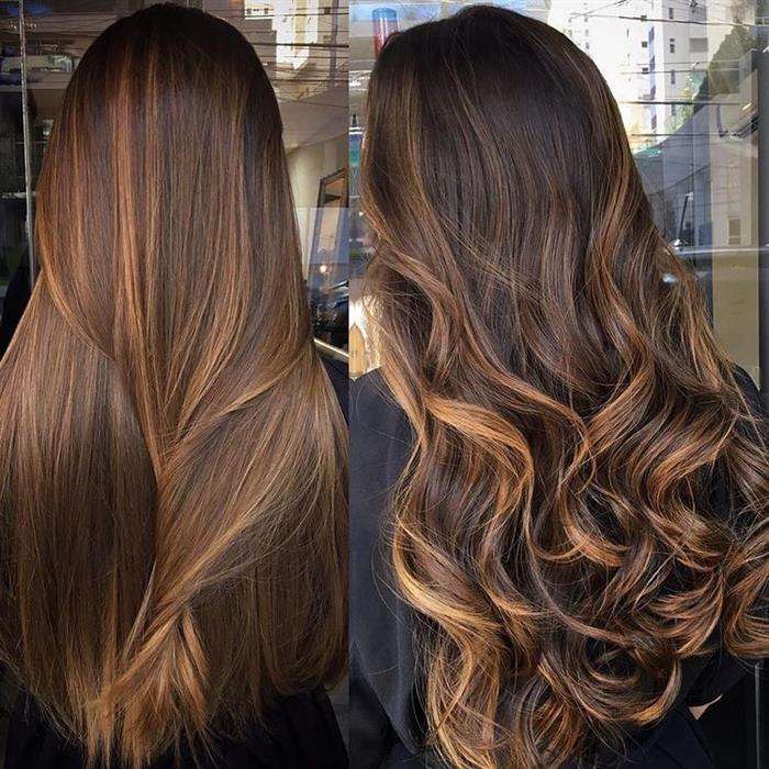 cortes repicados cabelo longo