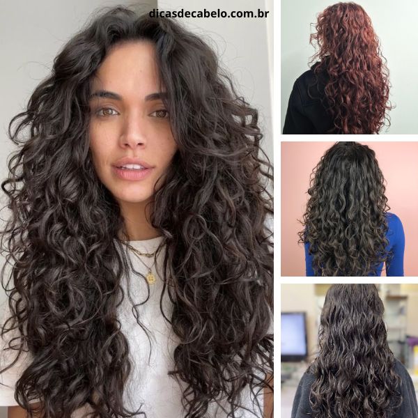 cortes desfiados cabelo longo