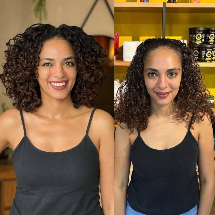 cortes curtos para cabelos cacheados e volumosos