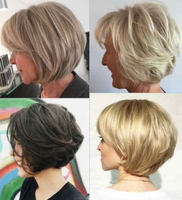 bob cut variações