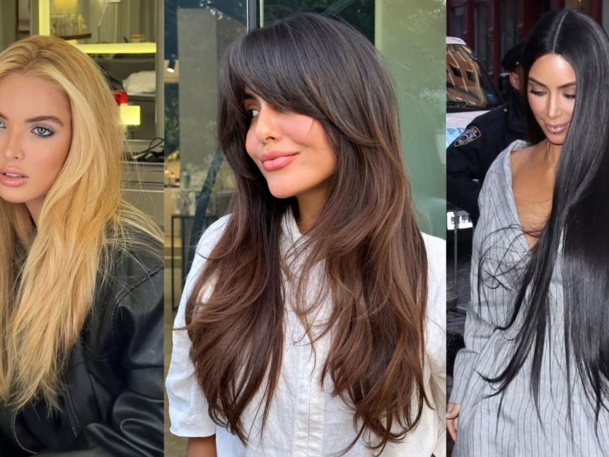 cortes em camadas para cabelo comprido