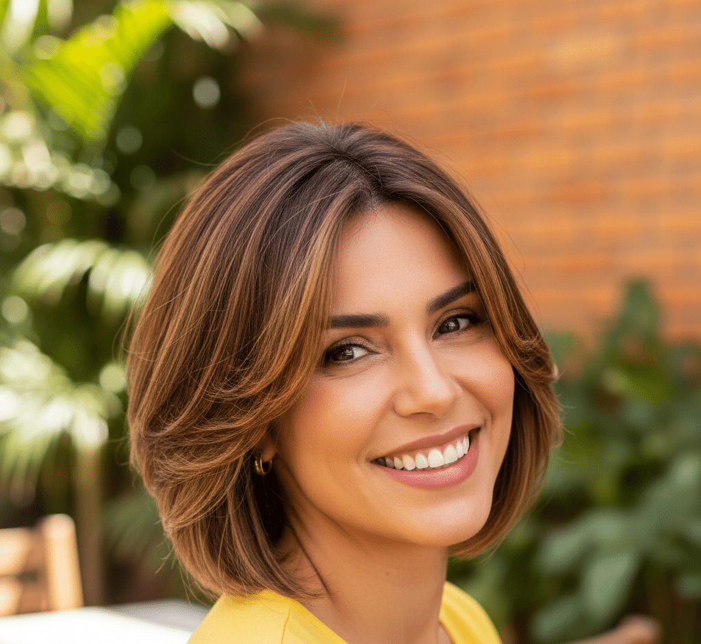 cortes de cabelo feminino 2026 médios