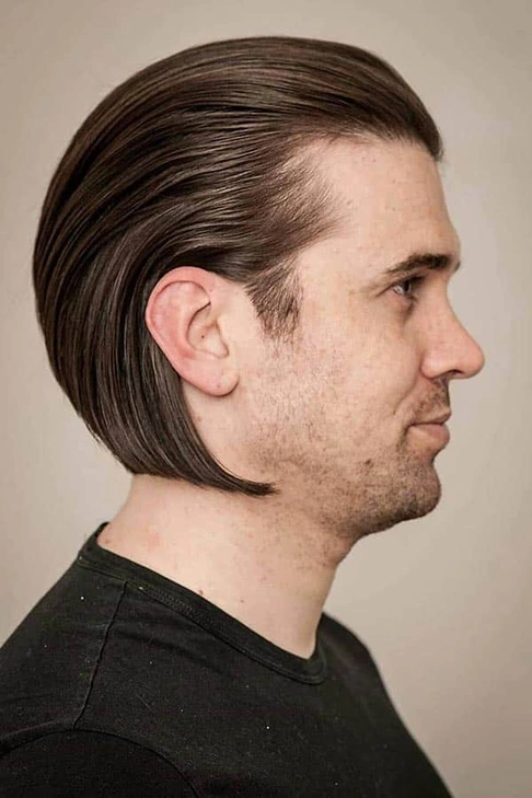 corte de cabelo liso longo