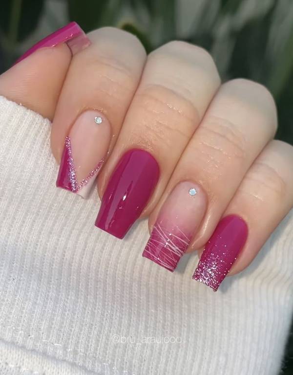 inspiração decoração de unhas