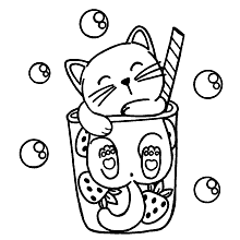 desenhos de gatos realistas para colorir