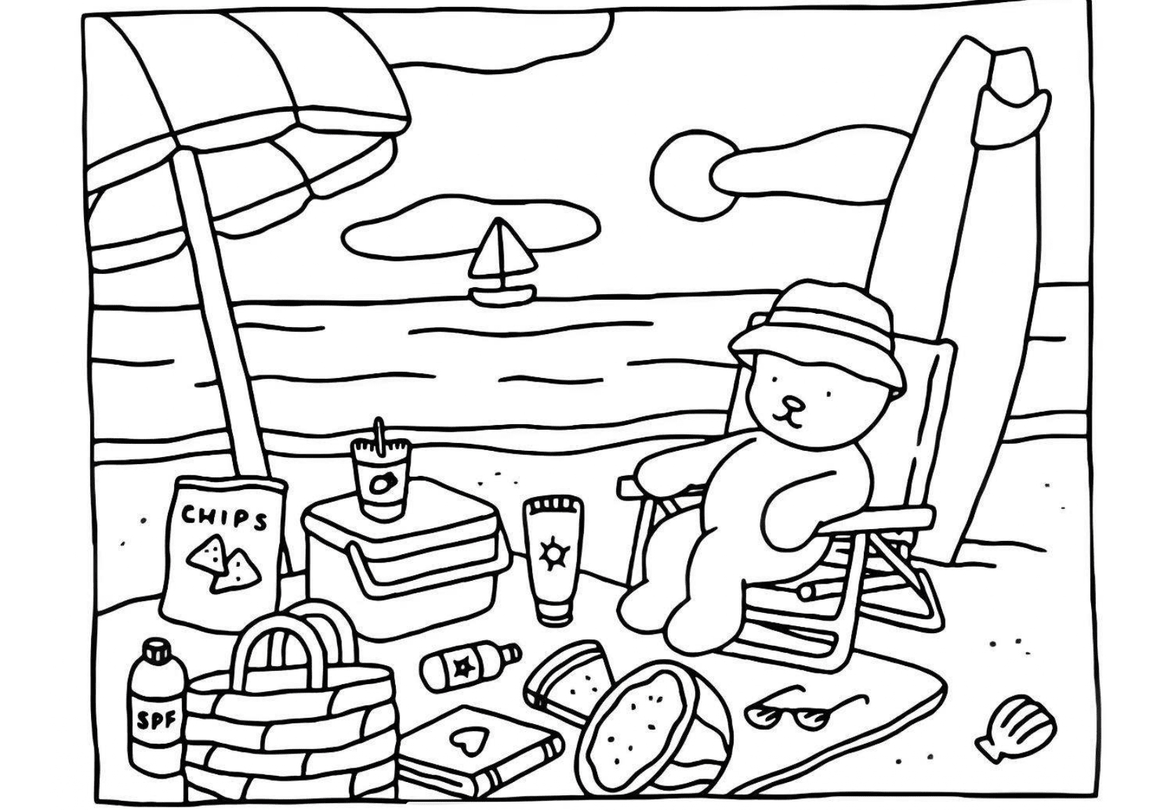Livrinho Bobbie Goods para colorir