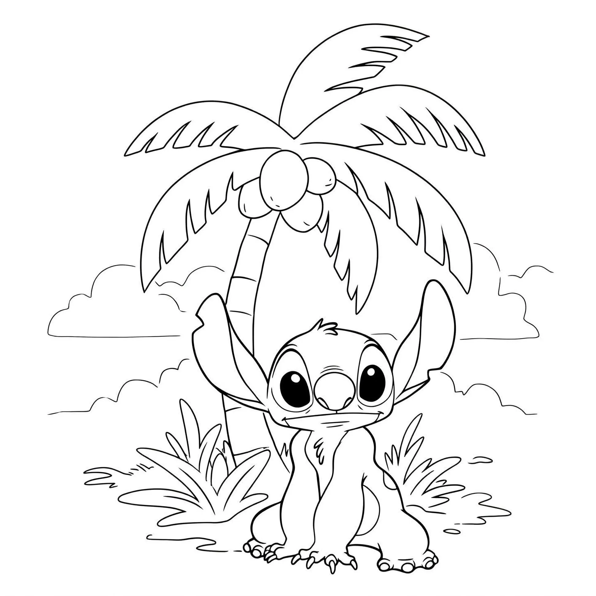 stitch tumblr para colorir