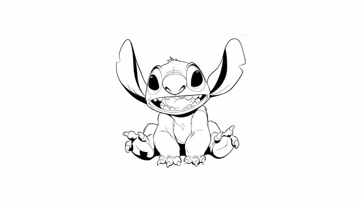 desenhos do stitch com lilo