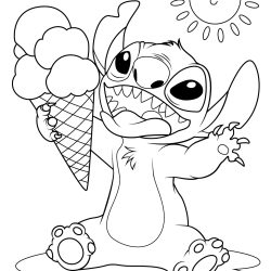 ohana stitch desenho